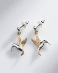 Honey Moon Hummingbird Earrings