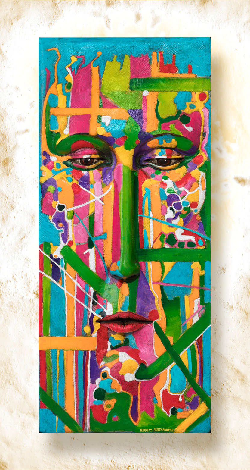 Face With Rectangular Color Iv