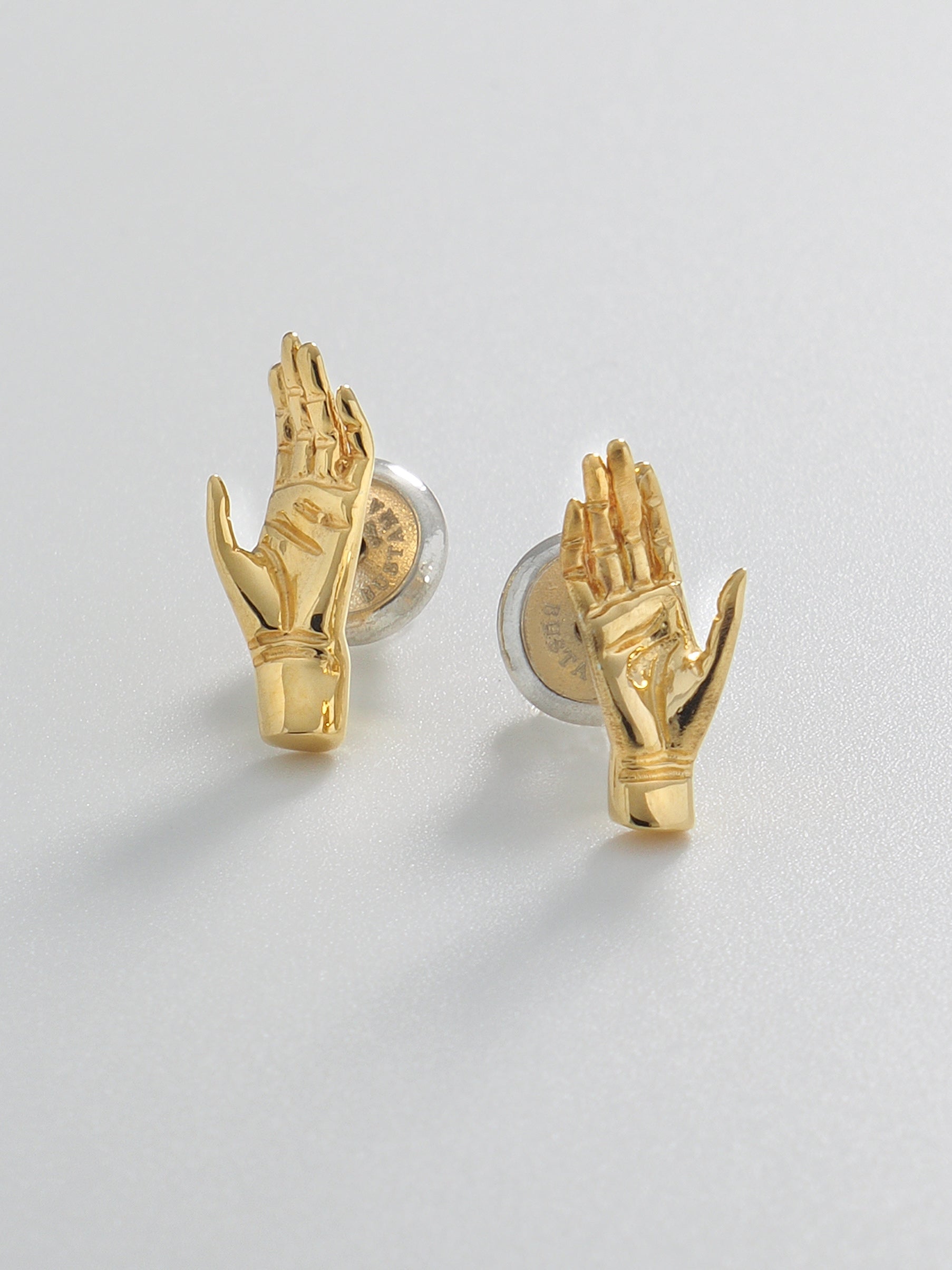 Hand Stud Earrings
