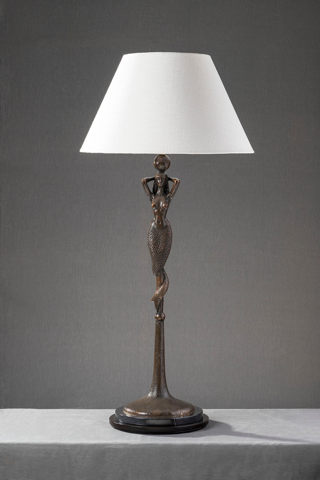 Mermaid lamp, medium